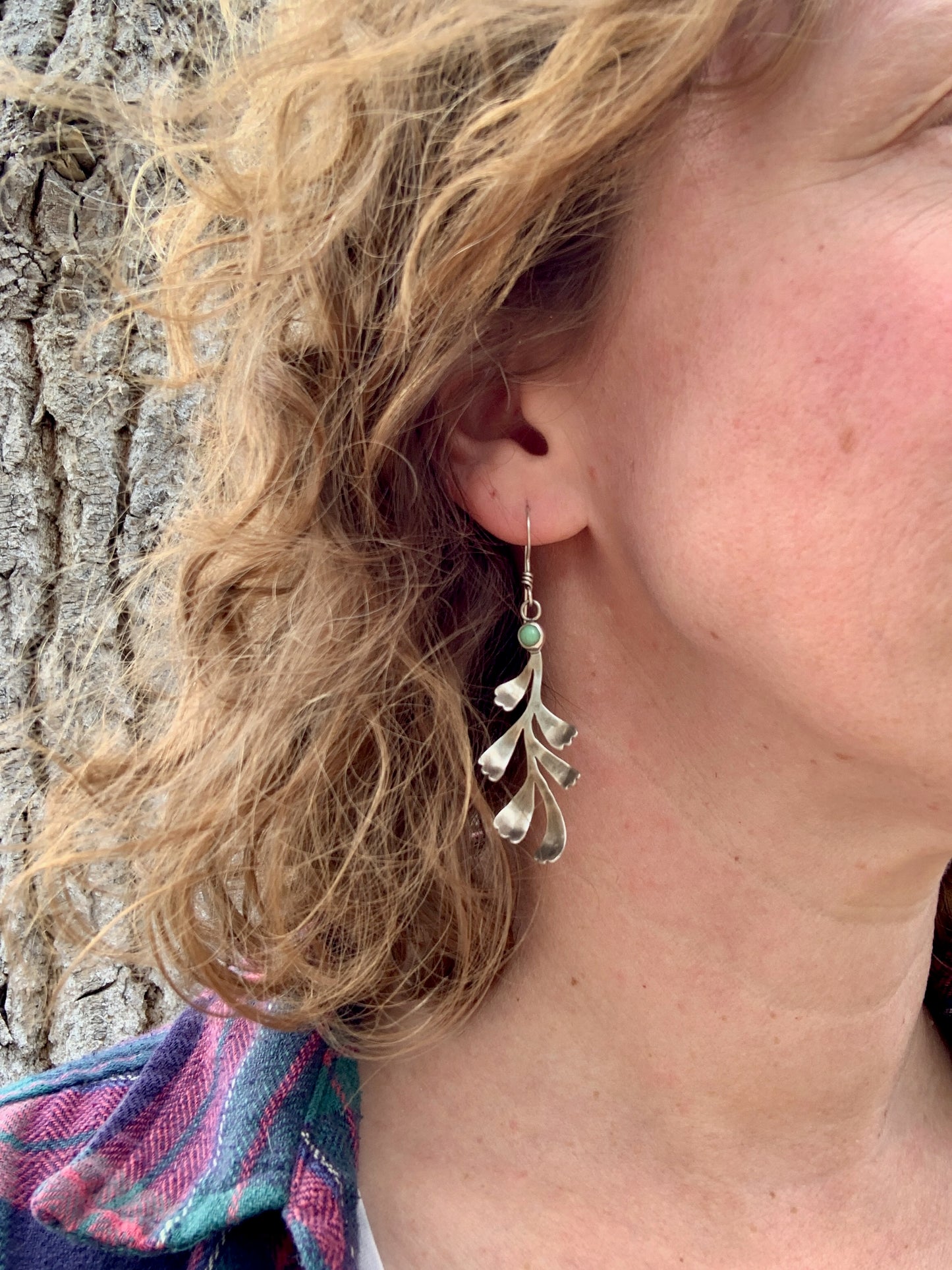 Artemisia Tridentata - Sterling Silver and Variscite
